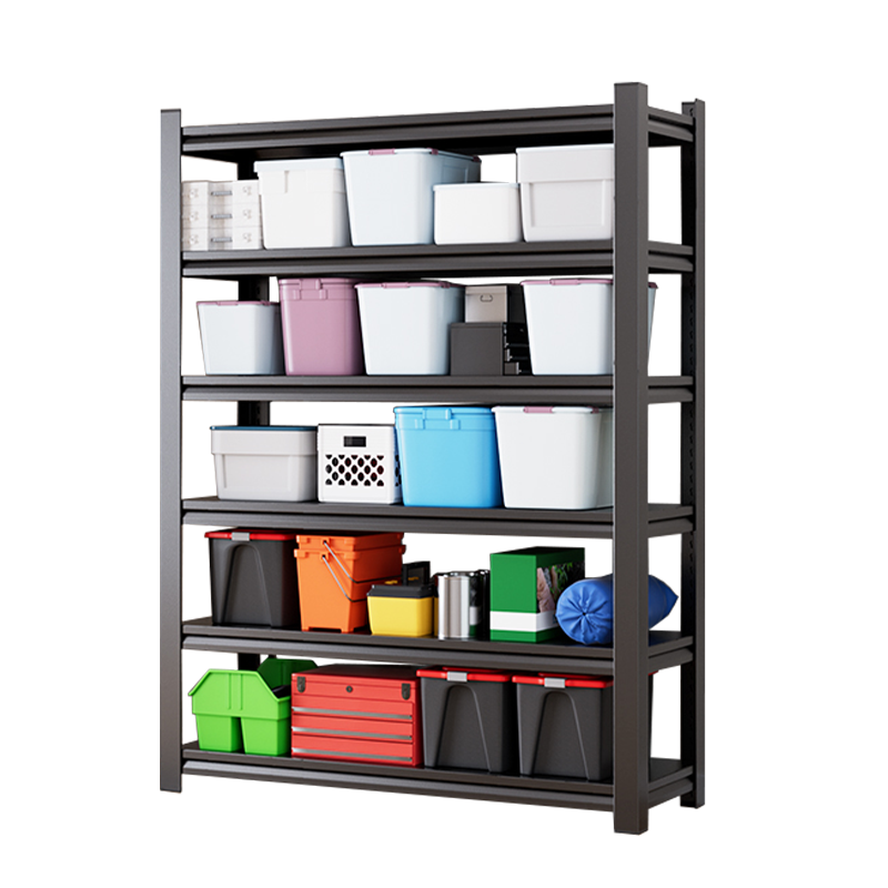 Diy Adjustable Angle Rack Clothes Warehouse Racks Display Stand Slotted Household Metal Storage Angle Steel Shelf Rack