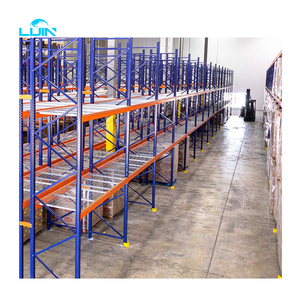 Industrial Heavy Duty Storage Shelves Systems Stacking Units Metal Rack Warehouse Steel Pallet Racking