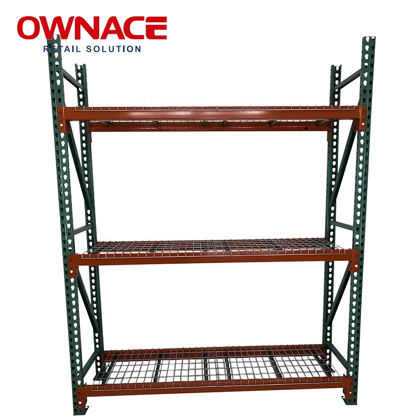 TearDrop Pallet Rack Warehouse Storage Heavy Duty Pallet Rack US Teardrop Pallet Racking System From China Supplier