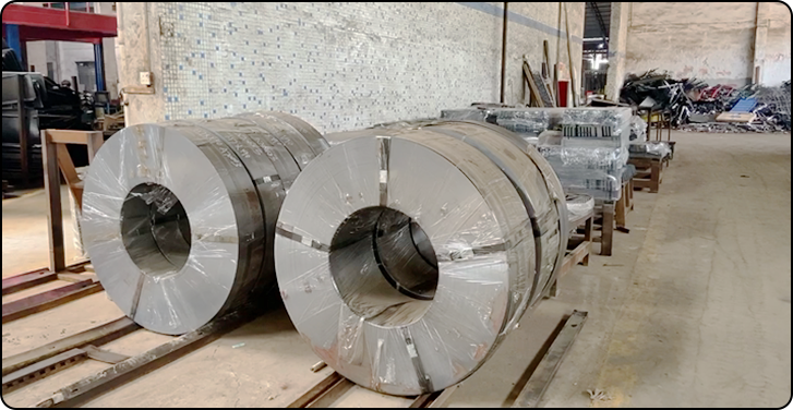 Cold rolled steel raw material
