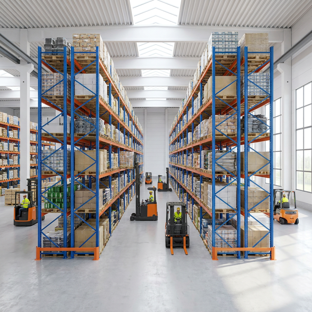 Garage Warehouse Rack Adjustable Storage Stacking Racks Heavy Duty Racking Factory Selective Rack Warehouse Storage Shelving