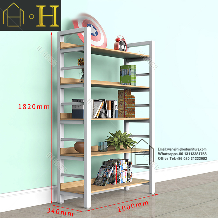 High-quality Multi-layer Display Rack Trade Show Display Shelving Single Side Display Shelves Storage Holders Wholesale Shelf