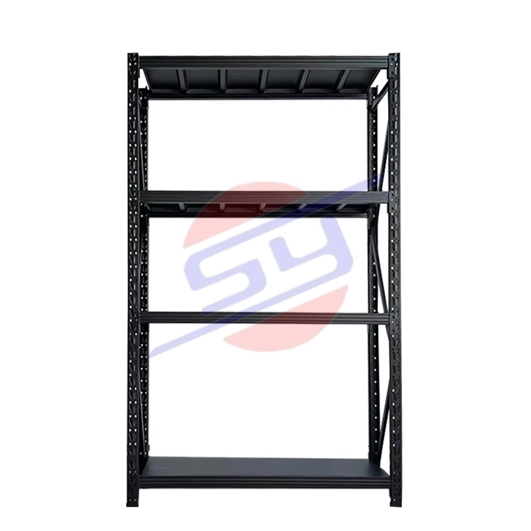 Customizable 4-Tier Metal Pallet Racking Wholesale Warehouse Steel Industrial Garage Storage Units Stacking Racks &amp; Shelves