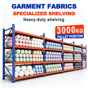 L2600*W1500*H3000mm Garment Fabrics Fabric EURO Standard Warehouse Racks