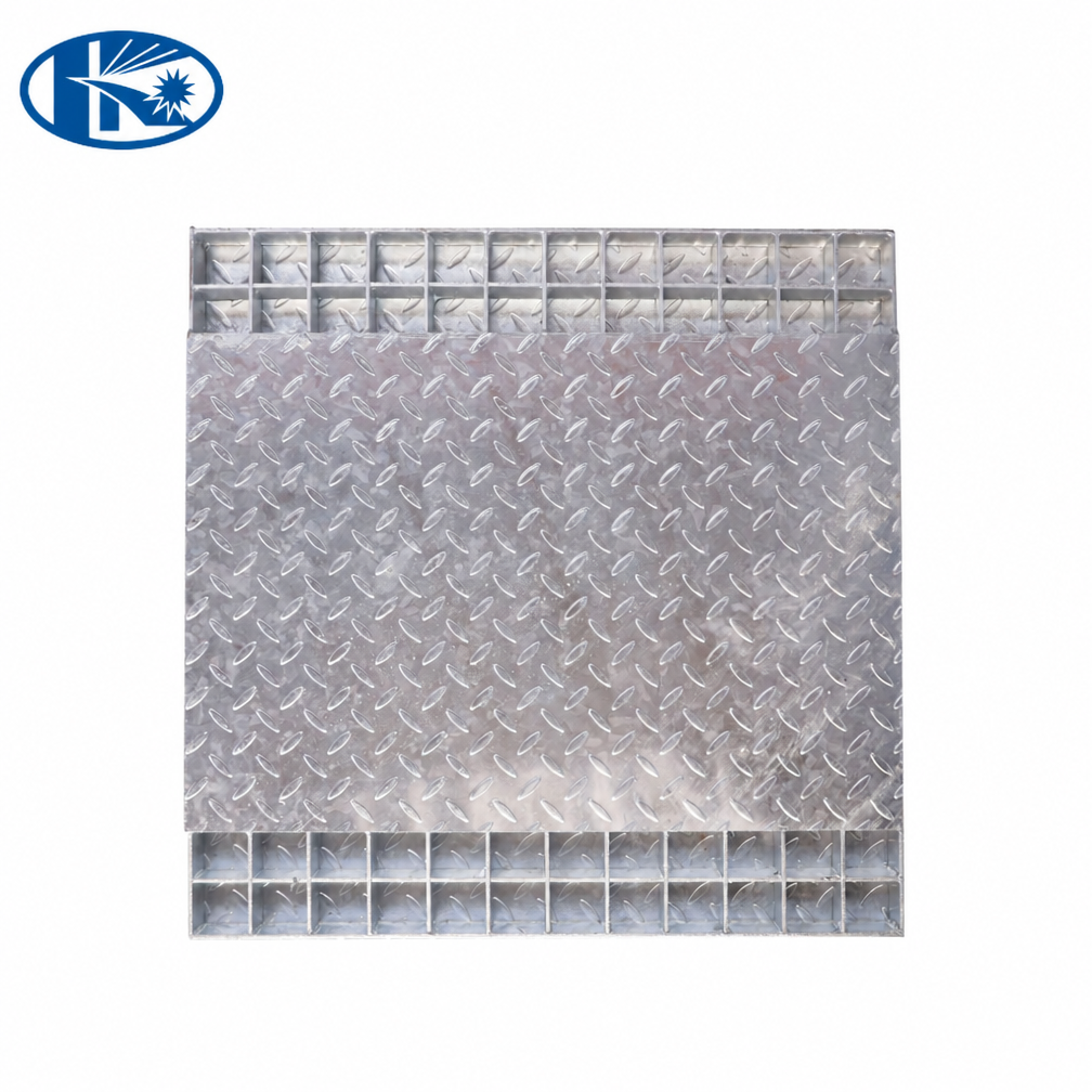 Structural Composite Steel Grating Q235 Carbon Steel For Power Plant Walkway Catwalk Warehouse Rack
