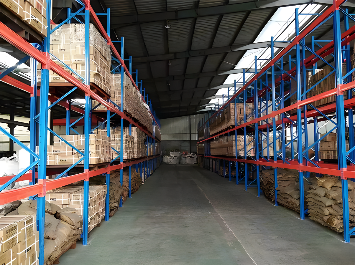 Factory Supply Heavy Duty Warehouse Storage System Live Heavy Rack System Selective Warehouse Stacking Shelving Display Shelves