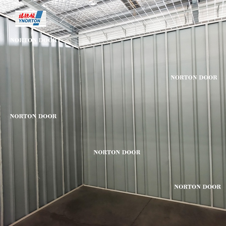 Top Manufacturer's Modern Galvanized Steel Self Storage Unit With Roll Up Door For Warehouse Use Key Lock 3-Year Warranty