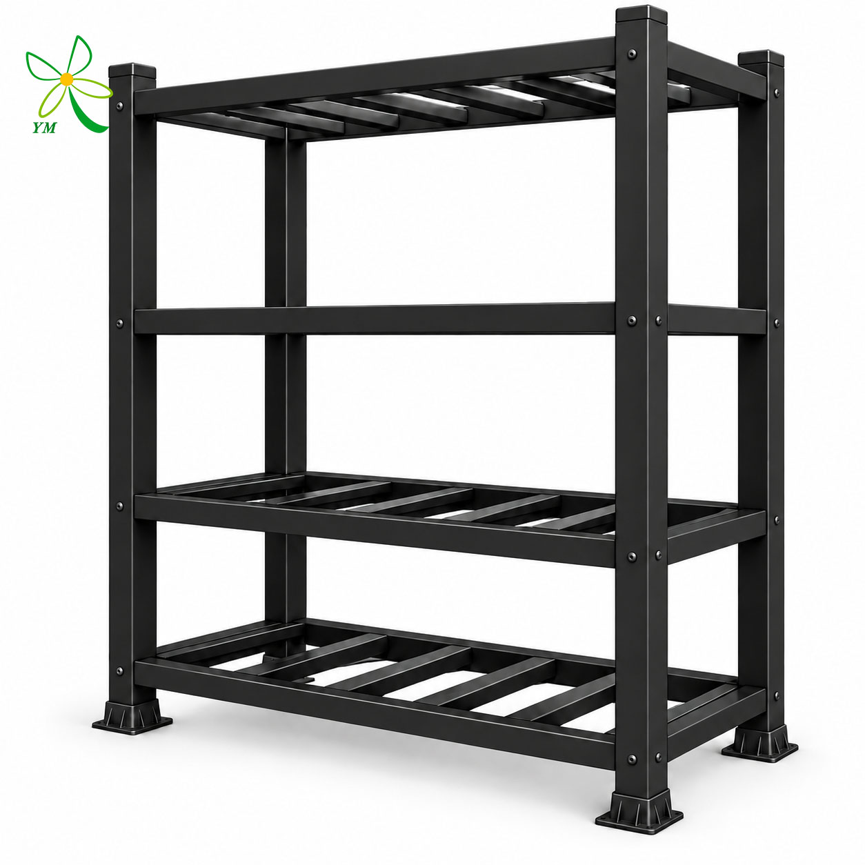 Global Export Corrosion Protection Lightweight Stackable Heavy Duty White 1200mm Storage Shelving FRP Storage Rack Rack