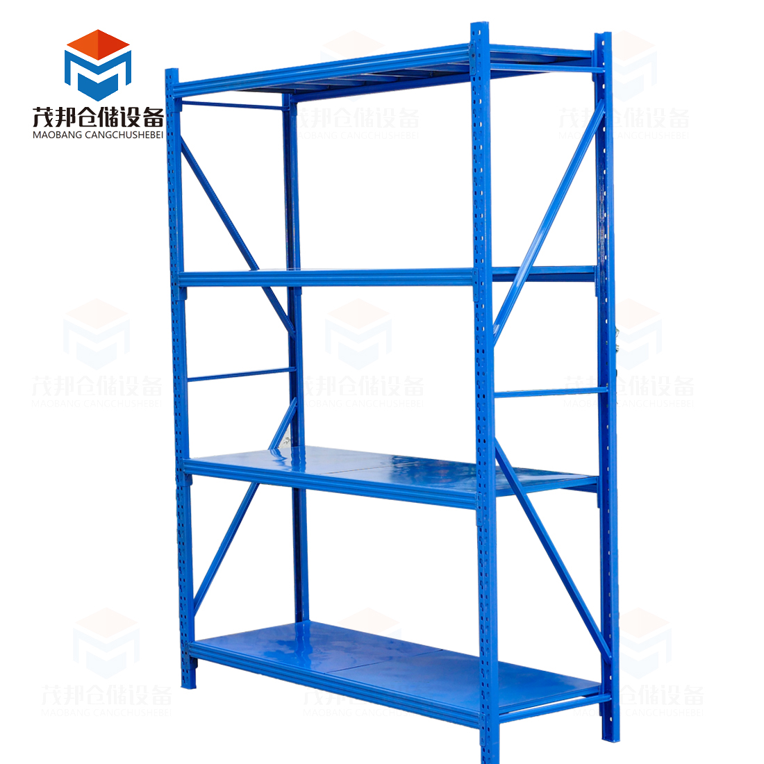 Manufacture Factory Metal Materials Light Duty Racks Warehouse Storage Racks Light Equipment 400 kg Metal Rack