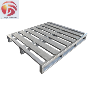 Maximize Efficiency High-grade Steel Construction Galvanized Steel Customized Pallet Iron-Steel-Pallet For Storage