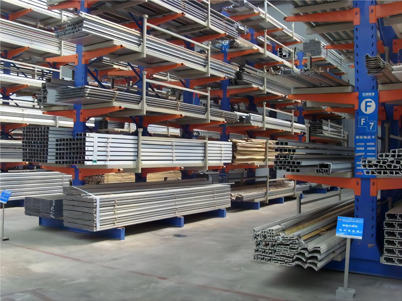 Heavy duty cantilever system view 2