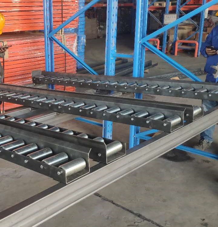 Xinzhongya Heavy Duty Pallet Flow Rack Pallet Gravity Racking Gliding Racks