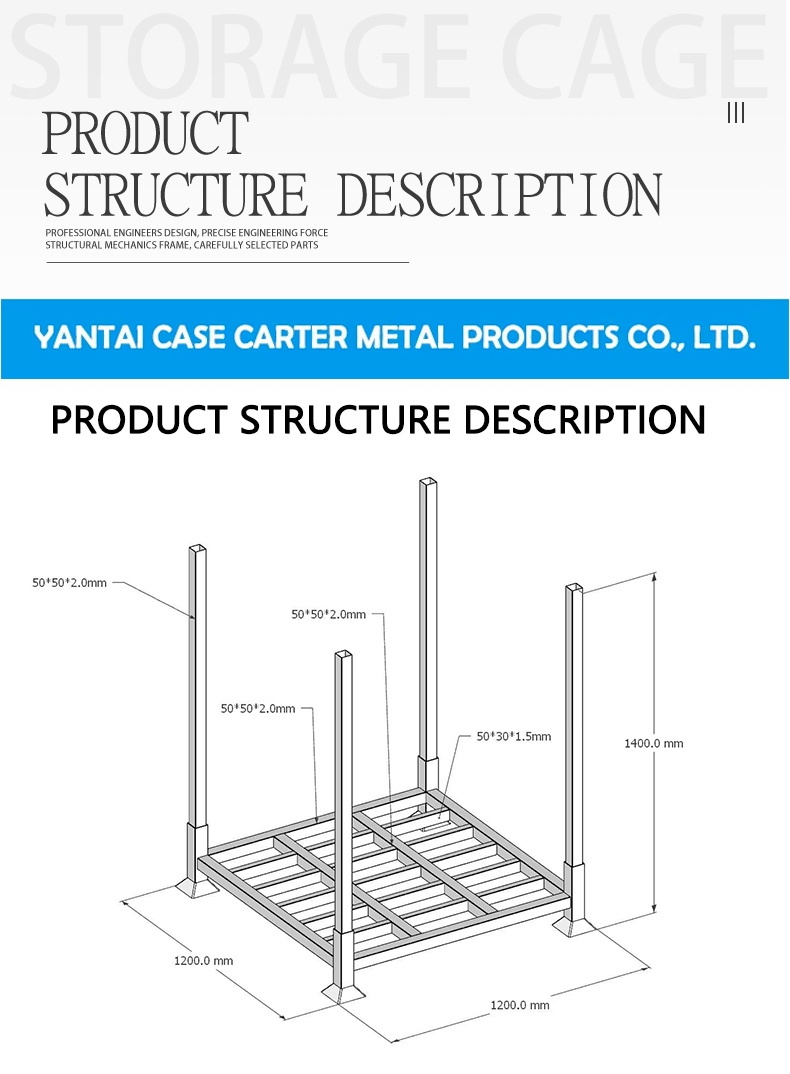 Metal Pallet Box Showcase 7