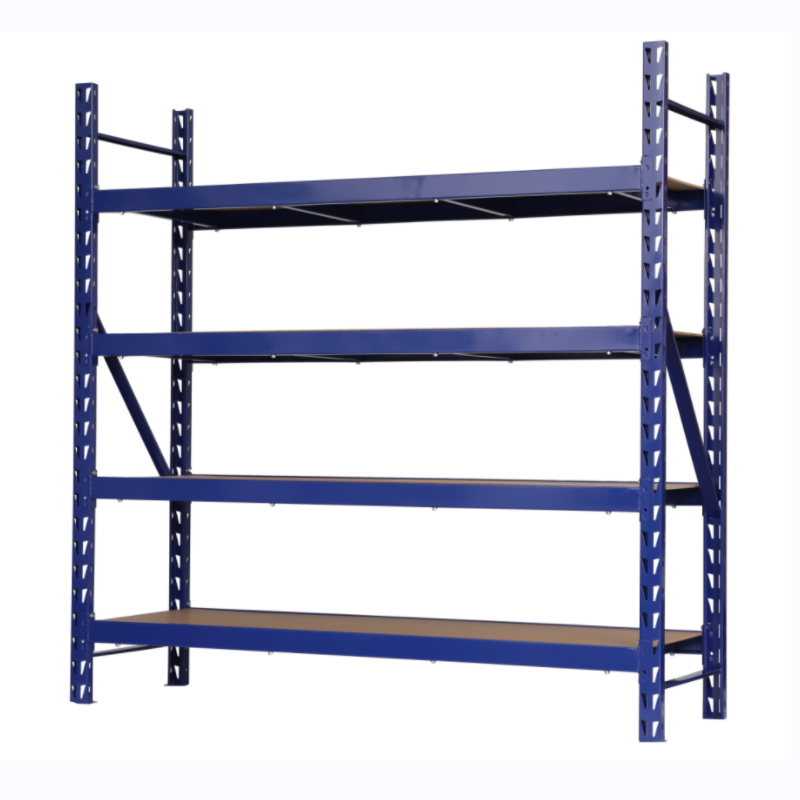 4 Layer Metal Shelves For Warehouse Layer Metal Storage Shelving Unit 800kg Per Shelf