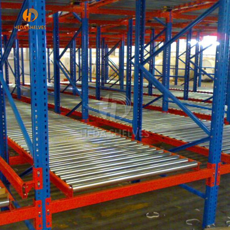 FIFO Order Picking Warehouse Shelf Gravity Carton Flow Rack for Warehouse Storage or Production Lines