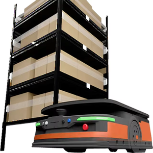 Mobile AMR&Agv Logistics Racks with Shelf to Person Automated Picking System Featuring QR Code Navigation and 5mm Accuracy
