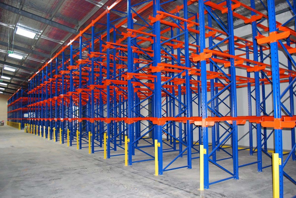 Drive-In Rack and Drive-Thru Racking Systems Are a Cost-effective Solution to High-density Pallet Storage