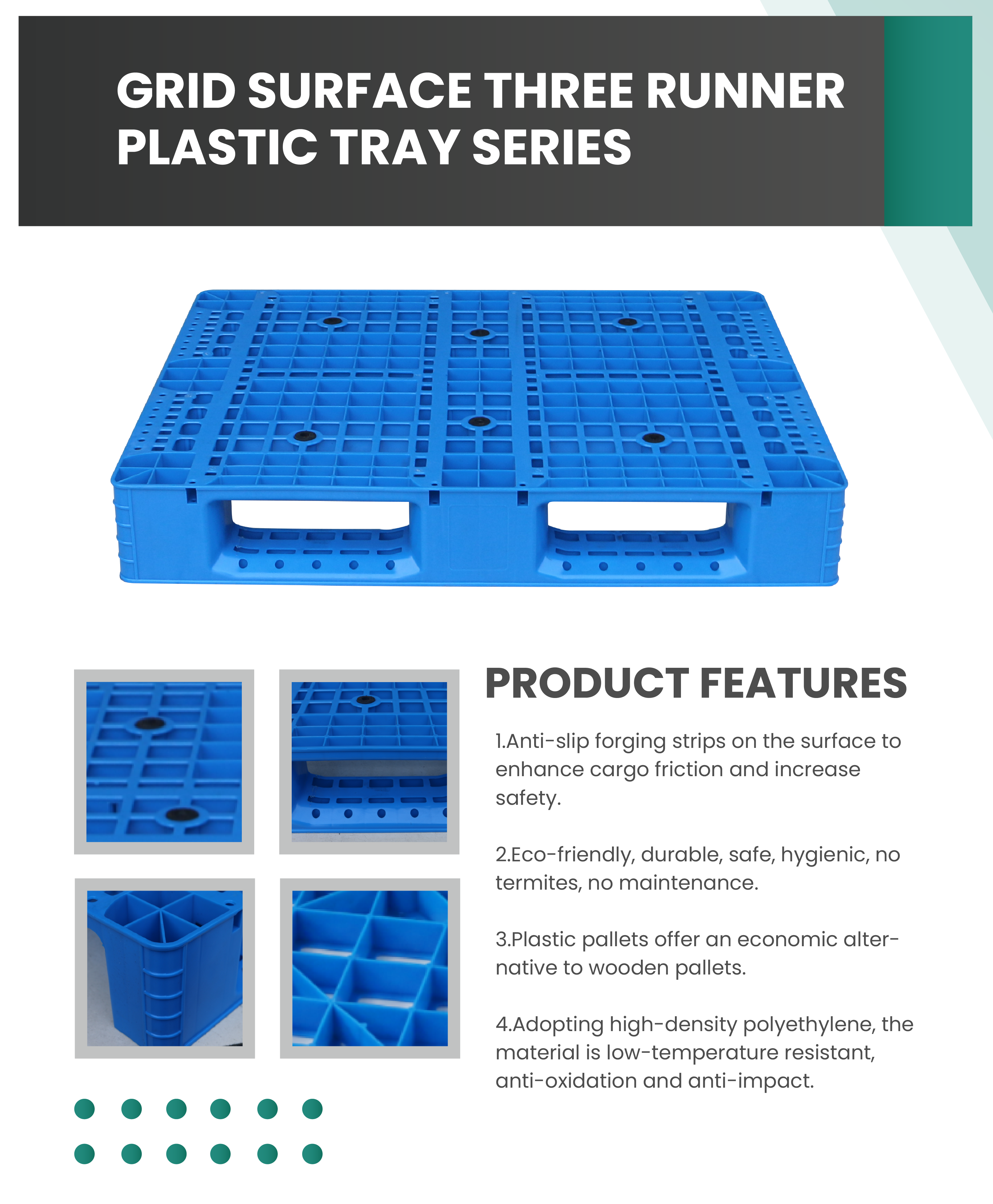 Heavy Duty Plastic Pallet