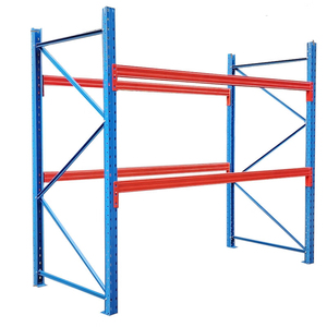 China Warehouse Steel Storage Used Teardrop Pallet Rack Uprights Heavy Duty System Metal Pallet Racking