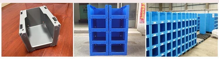 Wholesale Customized Foldable Stackable Plastic Storage Warehouse Picking Boxes Bins Plastic Picking Bins