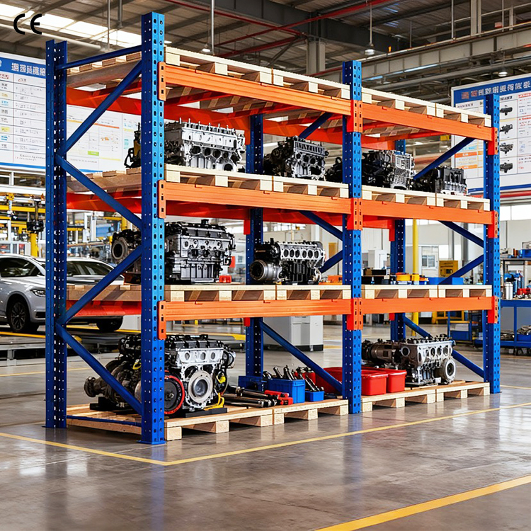 Pallet Racking Shelves &amp; Racks Heavy Duty Metal Pallet Storage Racking 1000kg for Garage Warehouse