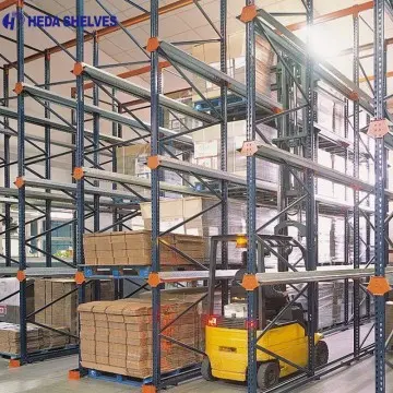 Drive-in racking for high-density pallet storage