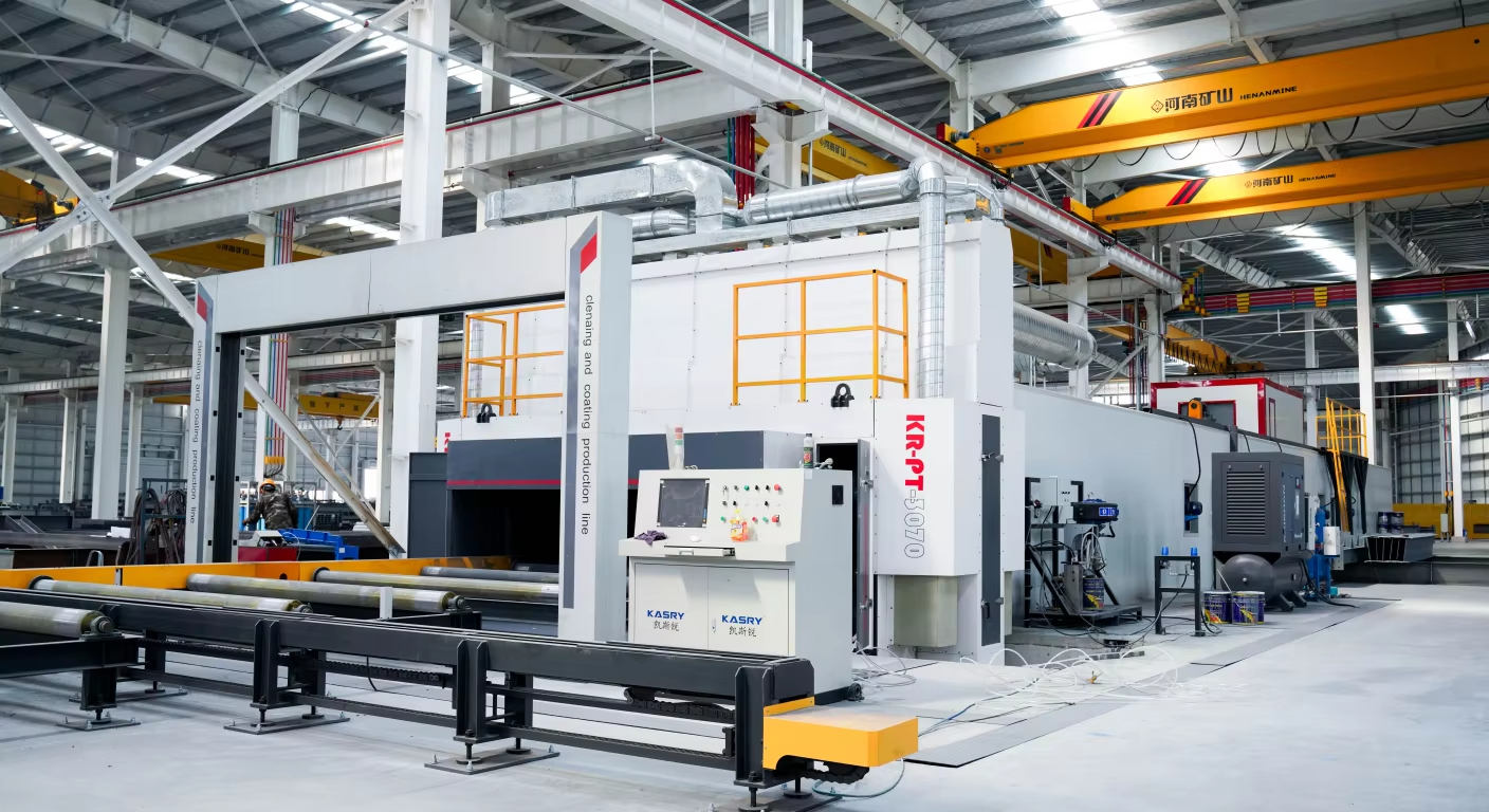 Precision Steel Processing System