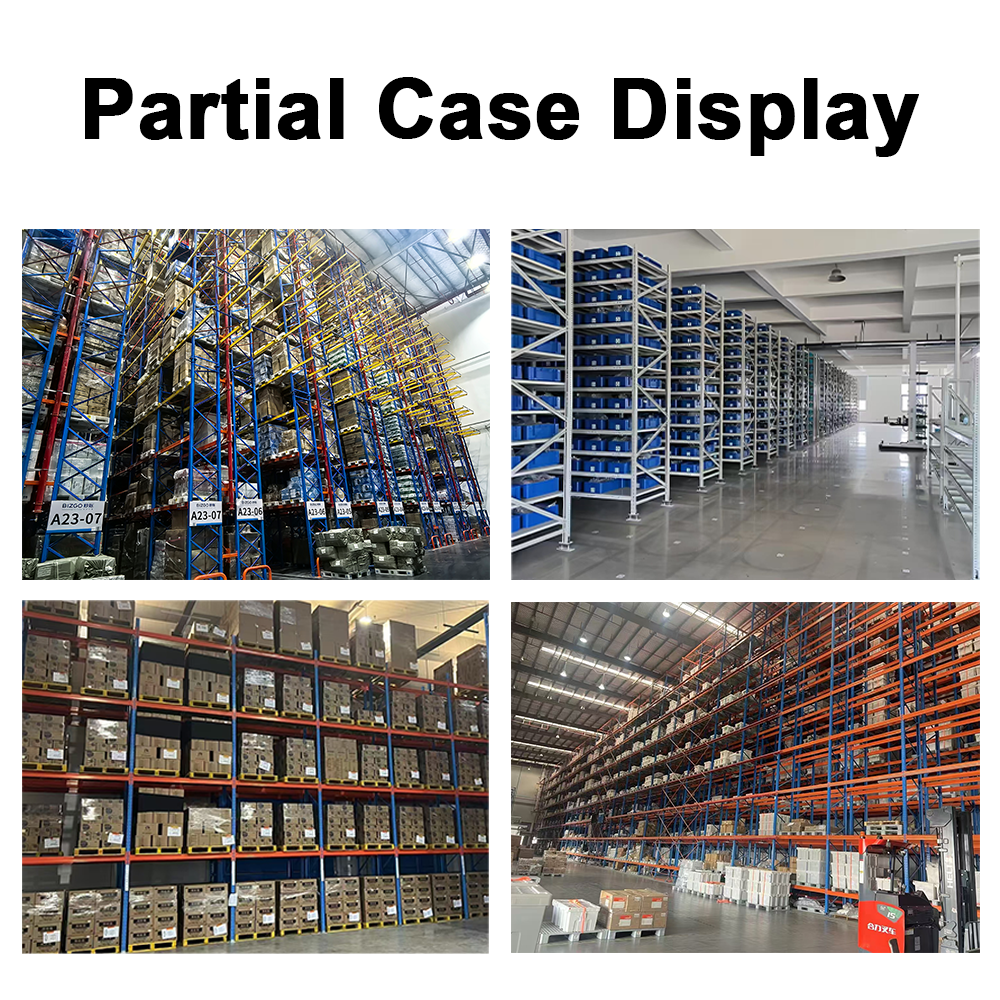 Guci High Space Utilization Heavy Duty Industrial Wearhouse Storage Adjustable Meta Narrow Aisle VNA Pallet Racking System