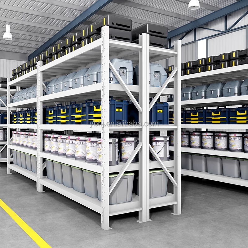 Yunbang 100-400Kg Layer Rust-Proof Industrial Display Garage Metal Storage Stacking Racks Shelves