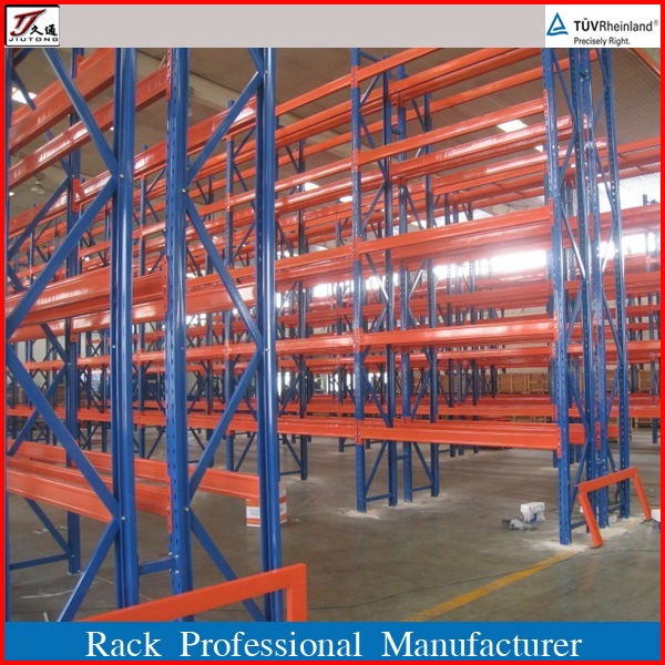 Heavy Duty Steel Panel Pallet Racking Warehouse Beam Racking Pallet Storage Shelving Plug-in