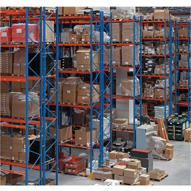 Guichang Heavy Shelf Factory Large Warehouse Logistics Storage Shelf Beam Type Metal High Heavy Shelf