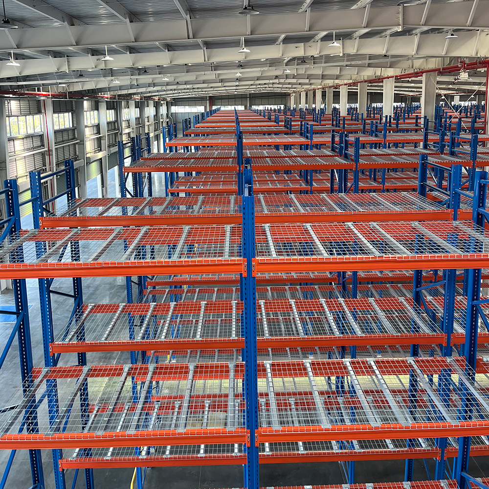 Jracking Industrial Warehouse Racks EURO Standard Steel Pallet Racking for Heavy Industry CE Certified