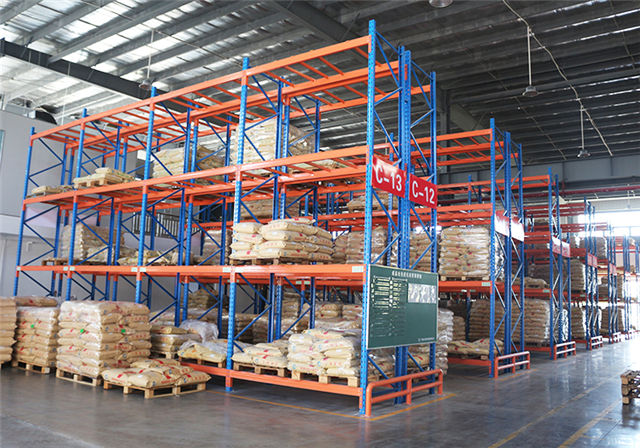 Heavy duty pallet racking warehouse project