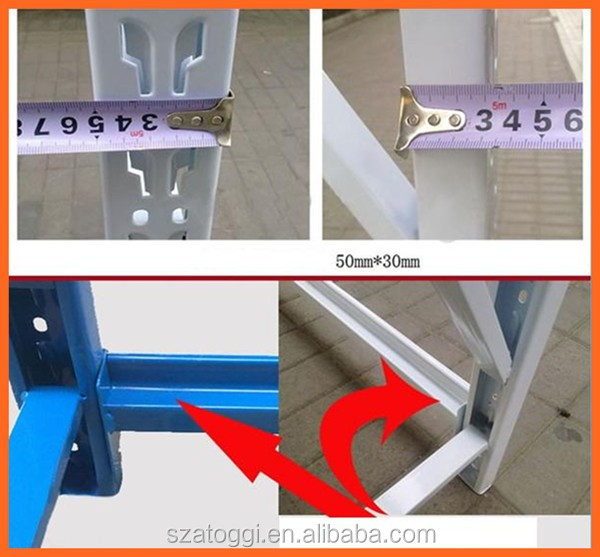 Light Duty Steel 4-Layer Powder Coated Storage Pallet Rack with Wheels 500kg Capacity for Warehouse Storage