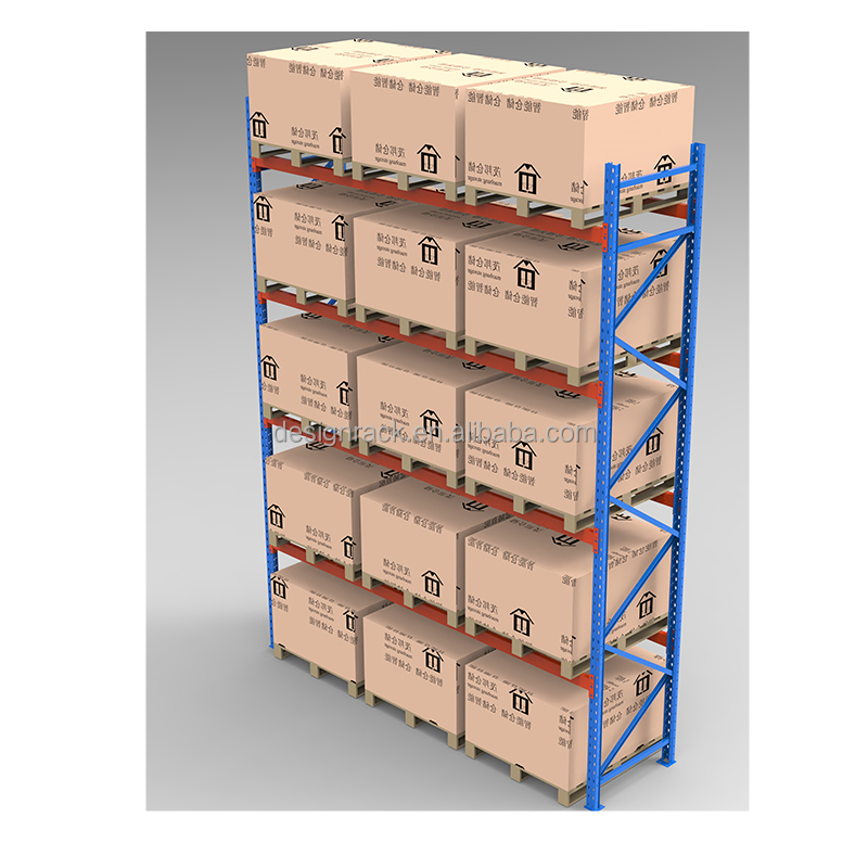 High Quality Warehouse Storage Heavy Duty Selective Pallet Rack Beam Shelf Custom Heavy Duty Warehouse Storage Beam Rack