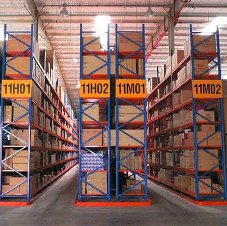 Very Narrow Aisle Racking System Solution VNA Rack High Density Storage