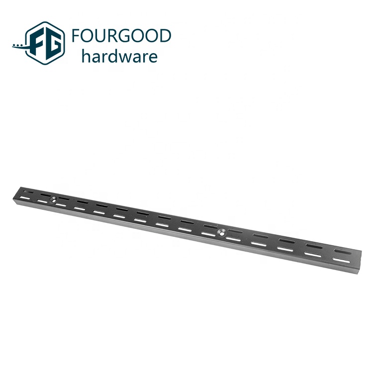 FOURGOOD Customized Racking and Shelving System Single Hole Slot Wall Upright