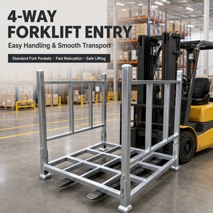 Stacking Rack Stackable Pallet Frame Warehouse Storage Rack Portable Pallet Racking Industrial Rack for Warehouse Storage
