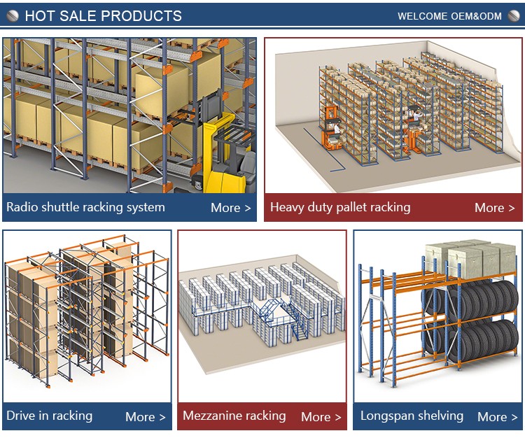 ISO CE Standard 5 Layer Corrosion Protection Blue and Orange Selective High Bay Storage Heavy Duty Pallet Racking System