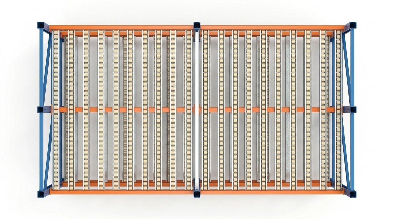 Gravity Pallet Flow Rack Detail 3