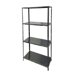 Bolted Adjustable Durable Shelving 5 Tiers Steel Iron Rack