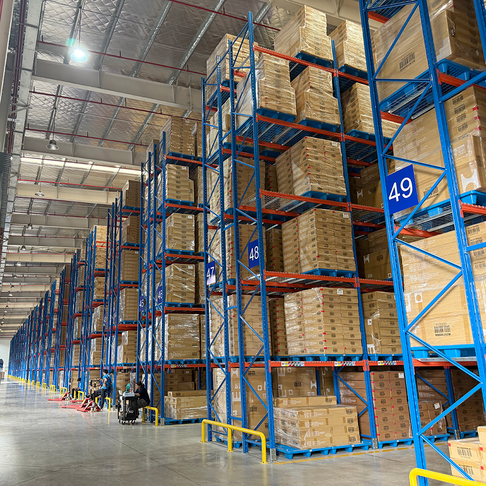 Jracking Industrial Warehouse Racks EURO Standard Steel Pallet Racking for Heavy Industry CE Certified