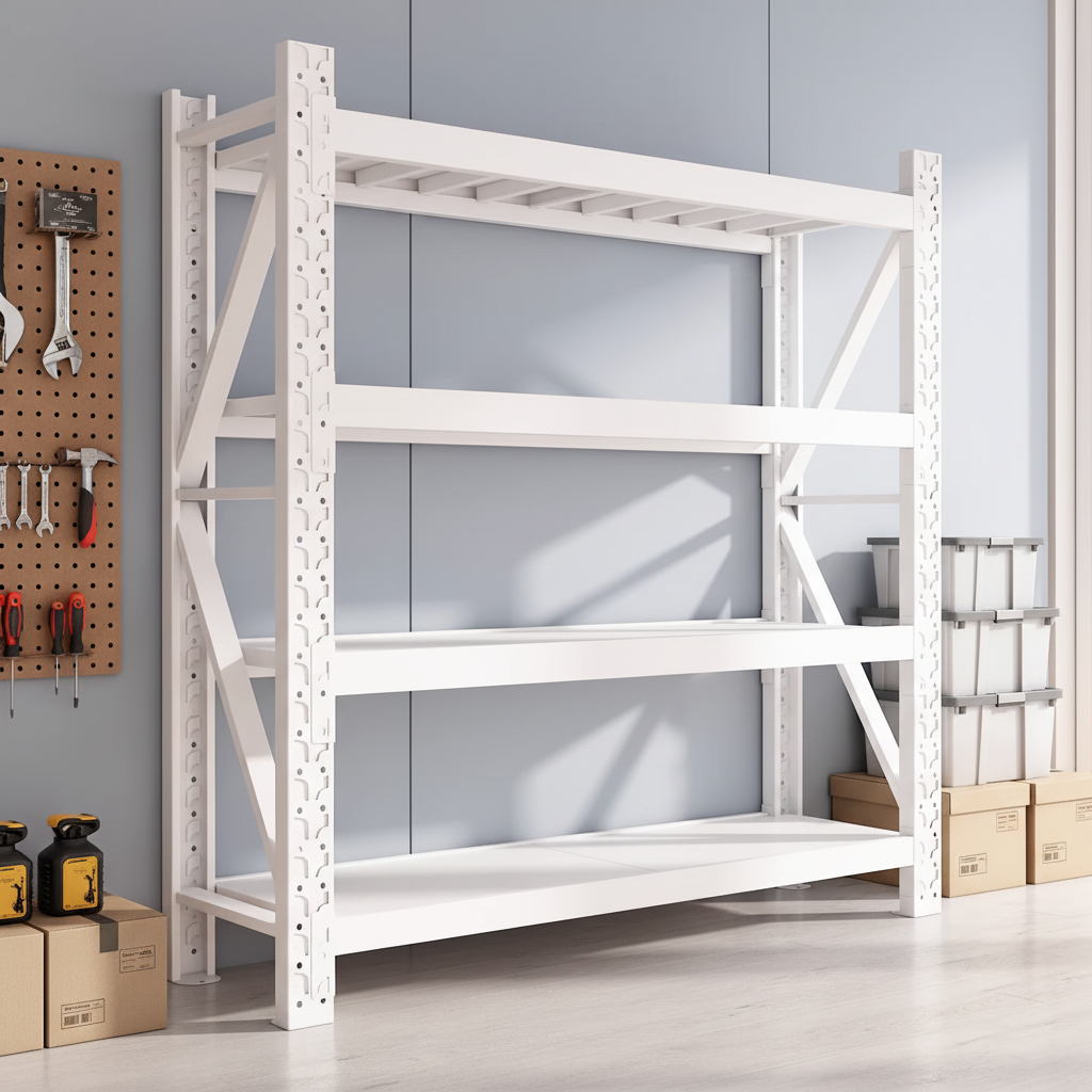 YZ Durable Light Duty Industrial Storage Rack, Long Service Life, Easy to Reconfigure Boltless Steel Shelving Unit