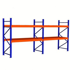 Industrial Steel Racks &amp; Shelving System Heavy-Duty Adjustable Pallet Racking with Multi-Tier Shelves and Corrosion Protection