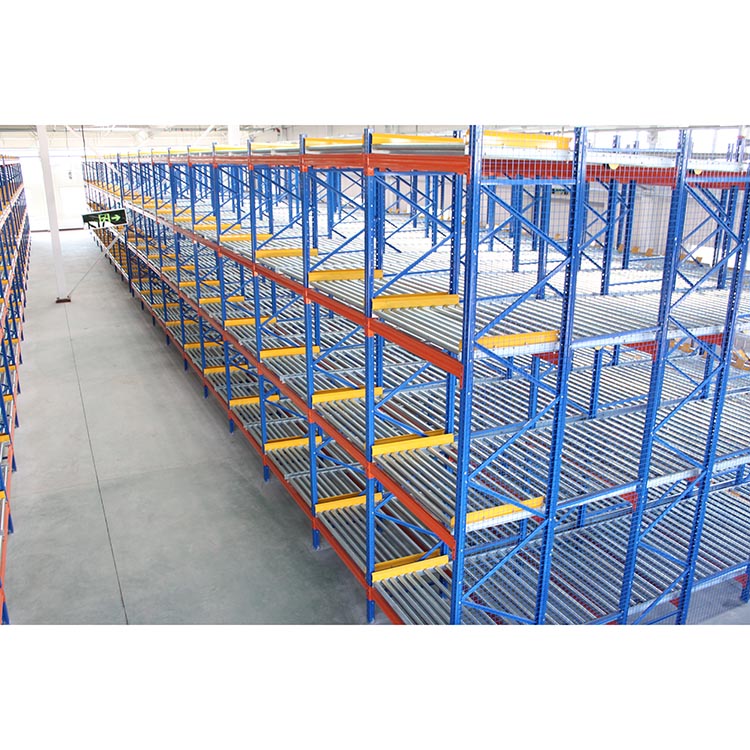 Factory Price Safety Adjustable Easy Assemble Storage Flow Pallet Rack