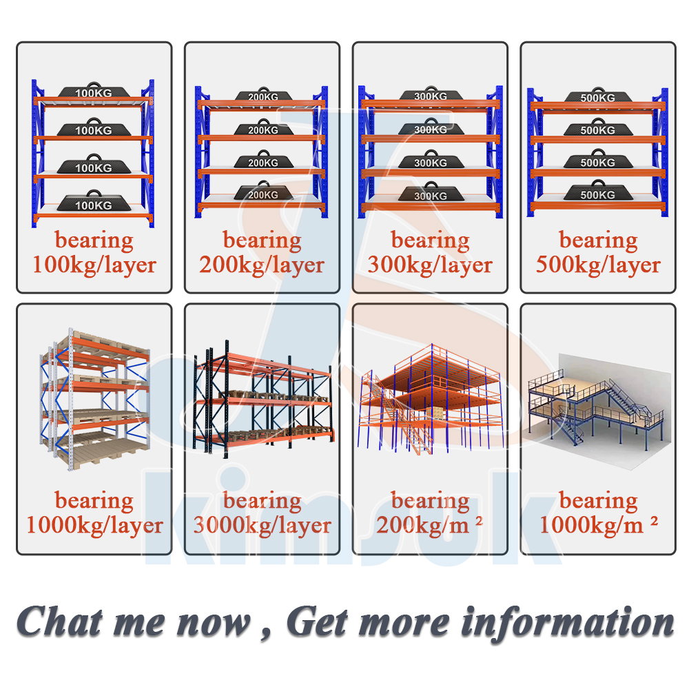 2000*600*2000mm Longspan Display Steel Shelving Medium Duty Stacking Racks &amp; Shelves for Garage Storage