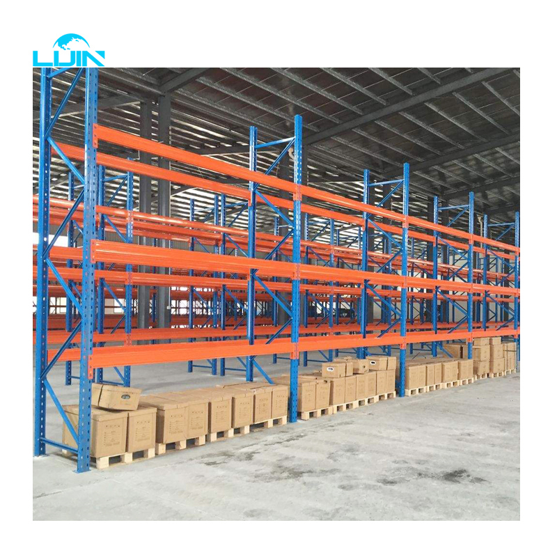 Pallet Rack Made In China Warehouse Pallet Racking Storage Beam Rack High Duty Industrial Racks Q235 Steel Metal Shelving Rackin