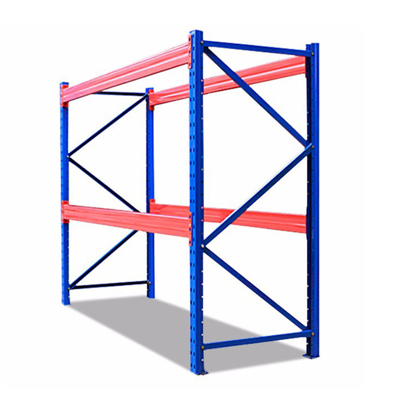 Heavy Duty Steel Multi-Level Warehouse Pallet Metal Rack System with Corrosion Protection CE Certified Powder Coated Finish