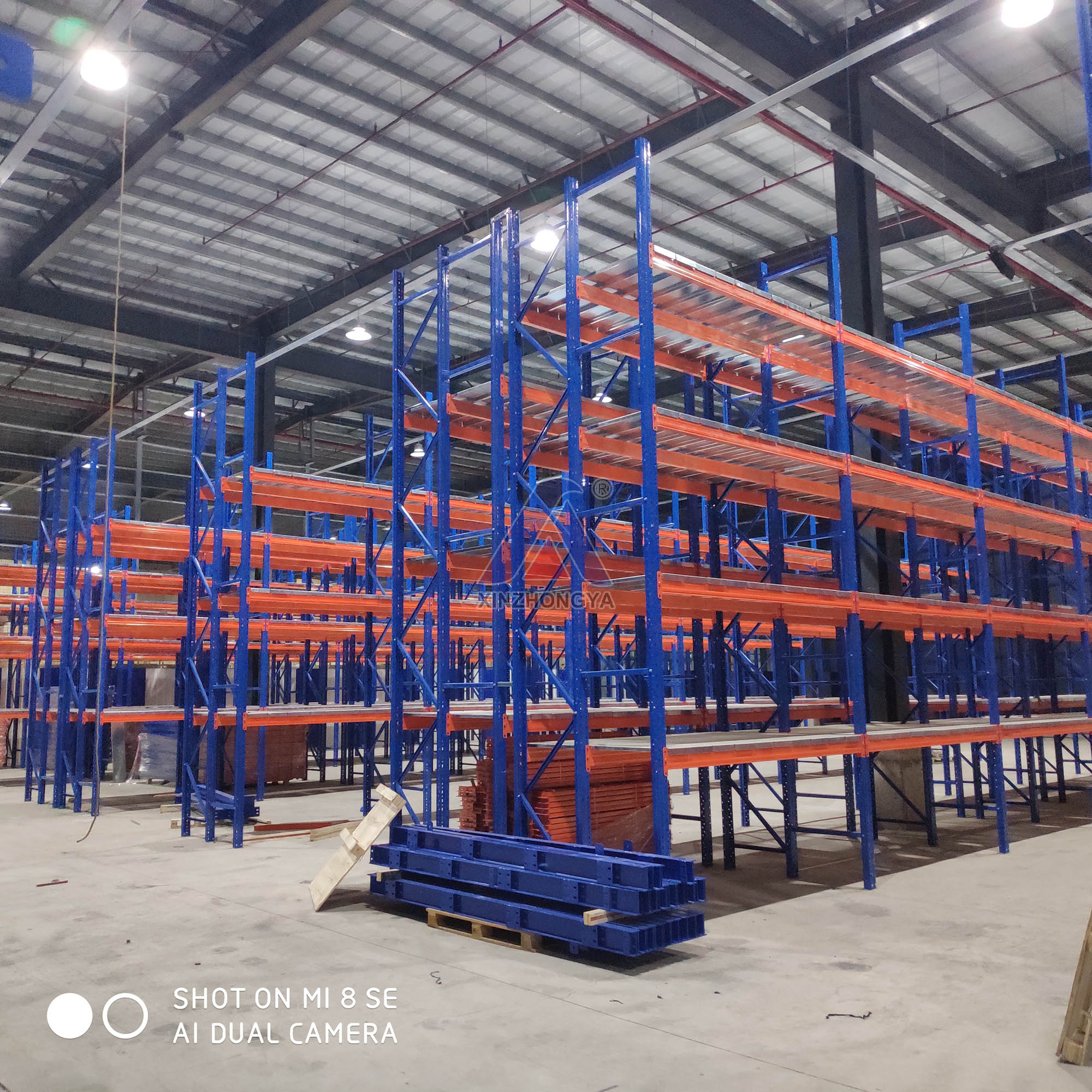 Q235b Steel Single Deep Double Side Selectivo Slective Pallet Storage Rack Warehouse Equipment