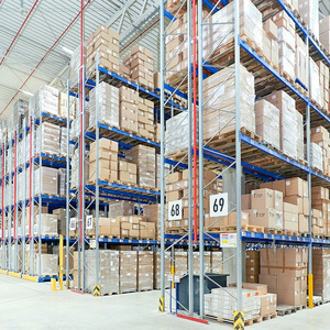 Heavy Duty Selective Pallet Rack System Custom Warehouse Storage Solution for Small to Large Warehouses in UAE &amp; KSA